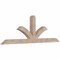 Ekena Millwork Richland Smooth Timber Gable Bracket, Douglas Fir, 108"W x 36"H x 5 1/2"D x 5 1/2"F, 8/12 Pitch GBW108X36X0606RIC00SDF - alternate 3